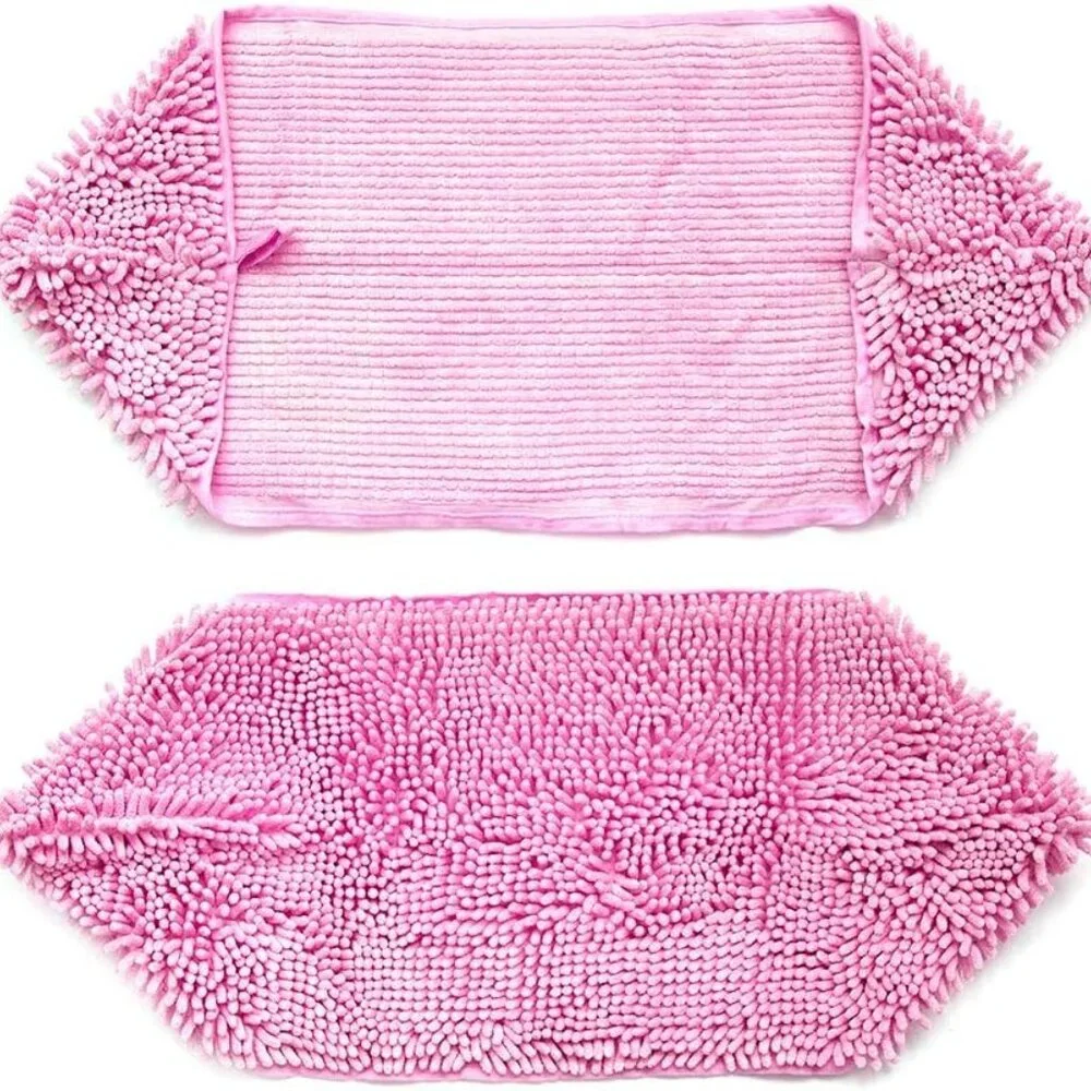 Quick-Drying Chenille Pet Cleaning Towel Eco-Friendly Foldable Dog Bath Glove